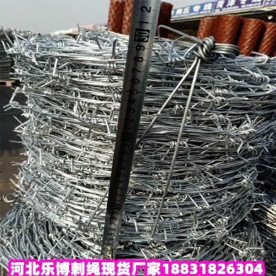 廣東鍍鋅刺繩廠家 四會(huì)綠色帶刺鐵絲網(wǎng) 臺(tái)山綠色鐵蒺藜