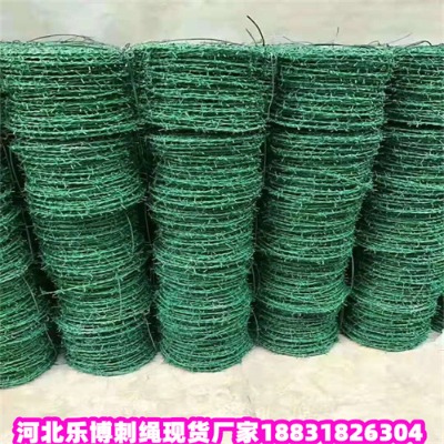 江蘇鍍鋅刺繩廠家6公斤鐵蒺藜樂博供應(yīng)