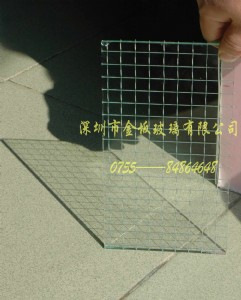 防火夾絲玻璃