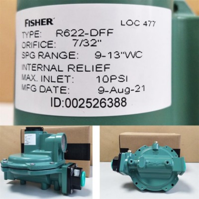 fisher loc477 r622-dff͉y
