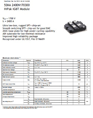 5sna2400n170300abb igbtģK