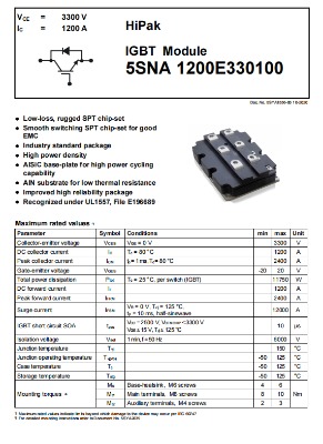 5sna1200e330100 ʿabb igbtģK