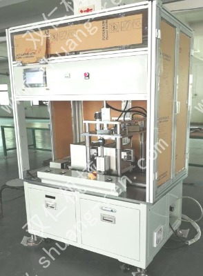 鋰電池自動膠釘封口機