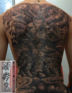 半甲紋身 時(shí)尚紋身