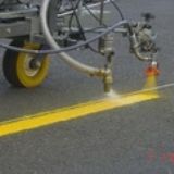 鄭州道路熱熔劃線施工，道路標(biāo)線施工，