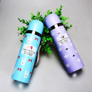 不銹鋼兒童卡通保溫杯廣告杯子 定制禮品水杯