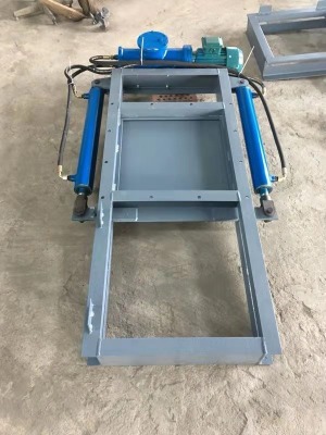 手動一體電動插板閥 700*700啟閉機閥門 電動推桿閘板閥