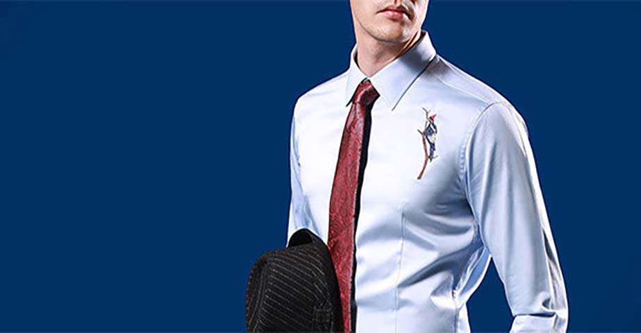 專業(yè)定制企業(yè)襯衫工作服，定制襯衣工作服，勵(lì)尚高定男女襯衫同款