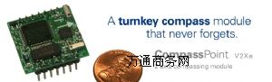 PNI低功耗2軸羅盤模塊V2XE