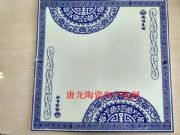定做陶瓷青花手繪桌面，陶瓷桌面規(guī)格
