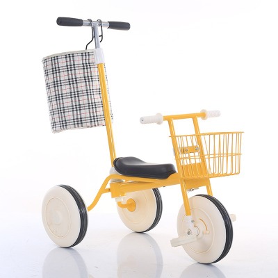 自主生產(chǎn)外貿(mào)日式兒童三輪車腳踏車簡約 可加工定制