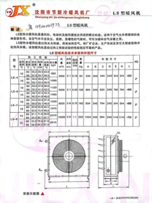 nc型 q型蒸汽暖風(fēng)機(jī)