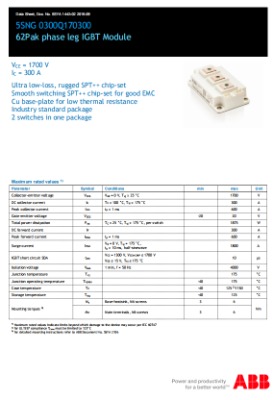 5sng0300q170300 abbigbt模塊